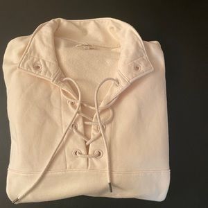 Like New Madewell Lace-up Sweatshirt Size XS